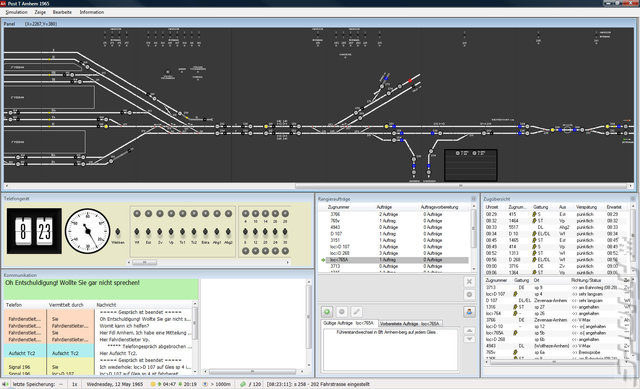 train traffic control screenshots